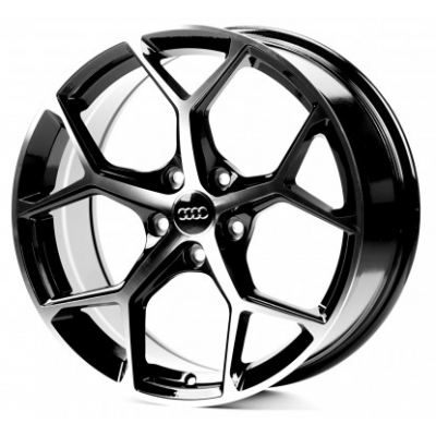Audi (A3206) black machined face