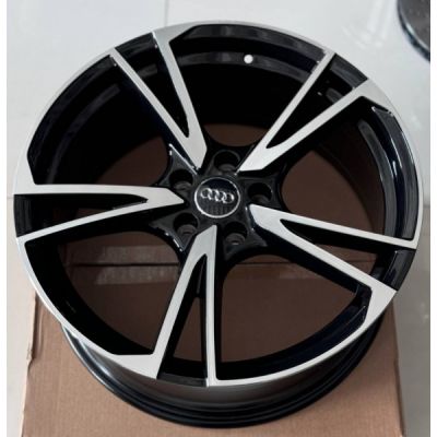 Audi (A5156) gloss black machined face