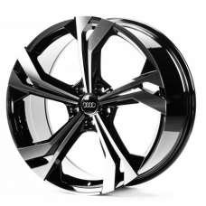 Replica Audi (A5564) 8,5x20 5x112 ET40 DIA66,6 (gloss black machined face)
