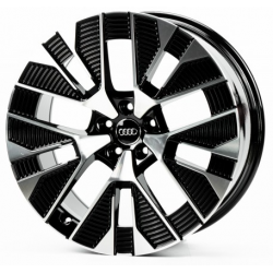 Audi (A624) black machined face