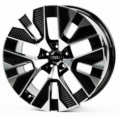 Audi (A624) black machined face