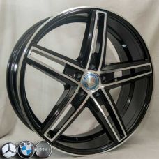 Replica Audi (GT-BK917) 8x20 5x112 ET35 DIA66,6 (BP)