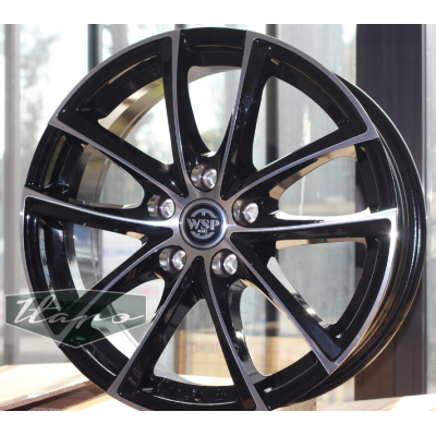 Audi (WD001) Praslin gloss black polished