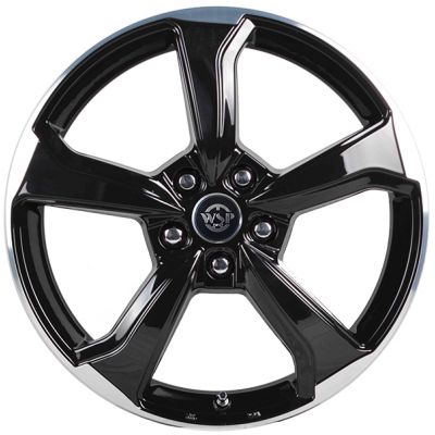Audi (WD005) Formentera gloss black polished