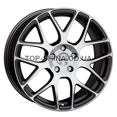 Диски Autec Hexano 7,5x17 5x120 ET37 DIA70,1 (matt black polished)