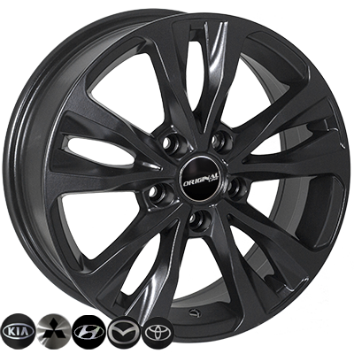 Диски ZW BK5212 7x17 5x114,3 ET40 DIA67,1 (matt black)