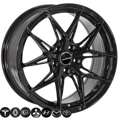 Диски ZW BKYS1213 8x18 5x114,3 ET35 DIA67,1 (black)