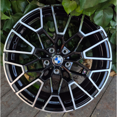 BMW (B002FC) gloss black machined face