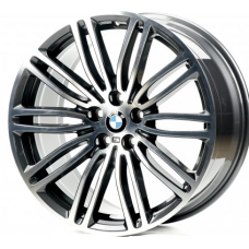 Replica BMW (B021-008) 9x19 5x112 ET44 DIA66,6 (gun metal machined face)
