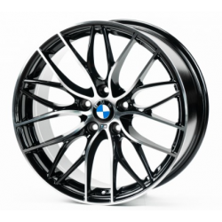 BMW (B0216) gloss black machined face
