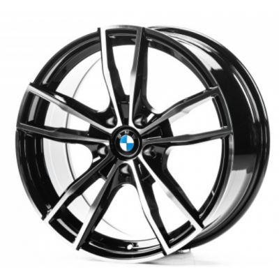 BMW (B18475) gloss black machined face
