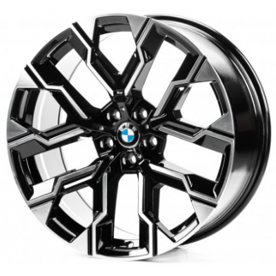 BMW (B20034) gloss black machined face