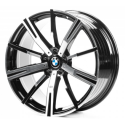 BMW (B20354) gloss black machined face