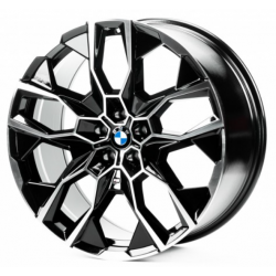 BMW (B21295) gloss black machined face