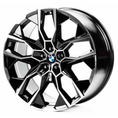 BMW (B21295) gloss black machined face