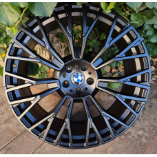 Replica BMW (B22830) 9,5x22 5x112 ET35 DIA66,6 (satin black)