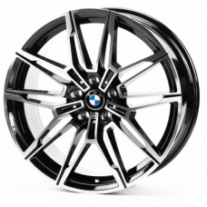 Replica BMW (B294) 8x19 5x112 ET27 DIA66,6 (gloss black machined face)
