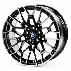 Replica BMW (B3209) 8,5x18 5x120 ET30 DIA72,6 (gloss black machined face)