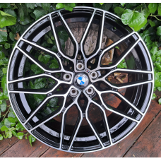 Replica BMW (B3242) 9,5x19 5x112 ET35 DIA66,6 (black machined face)
