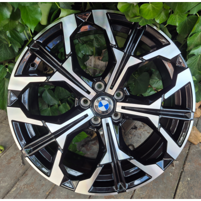 BMW (B3457) gloss black machined face