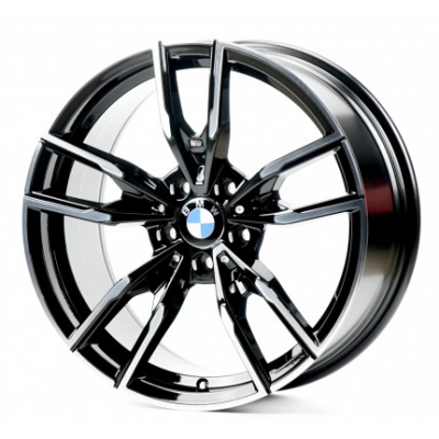 Диски Replica BMW (B5478) 8x18 5x112 ET30 DIA66,6 (black machined face)