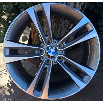 BMW (B5526) gloss graphite machined face