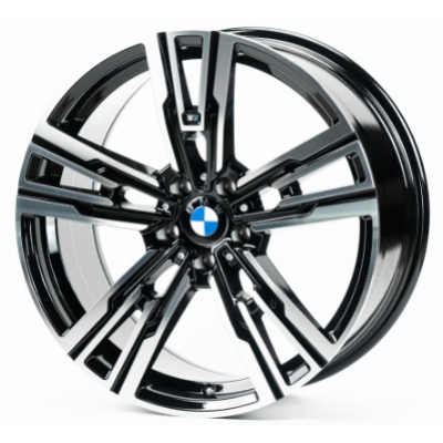 Диски Replica BMW (B5661) 9,5x20 5x112 ET37 DIA66,6 (black machined face)