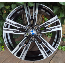 Replica BMW (B5661) 8,5x19 5x112 ET27 DIA66,6 (gloss black machined face)
