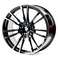Replica BMW (B7050) 8,5x19 5x120 ET35 DIA72,6 (black machined face)