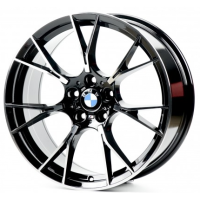 Диски Replica BMW (B753) 8,5x19 5x120 ET35 DIA72,6 (black polished)