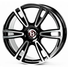 Replica Forged Bentley (BN1736) 9,5x21 5x112 ET41 DIA57,1 (gloss black machined face)