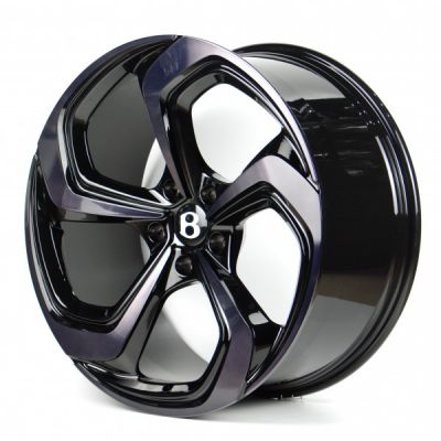 Bentley (BN22826) gloss black dark machined face
