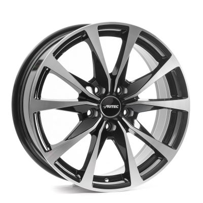 Диски Autec Brixen 7,5x18 5x108 ET49 DIA65,1 (black polished)