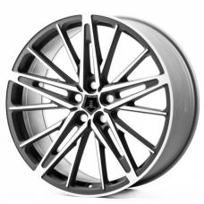 Cast Wheels CW362 9,5x22 5x120 ET40 DIA72,6 (matt gun metal machined face)
