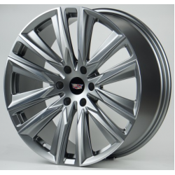Cadillac (CA211095) matt graphite machined face