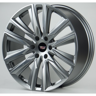 Cadillac (CA211095) matt graphite machined face