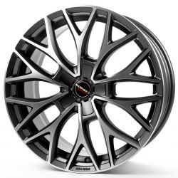 DY matt dark grey polished