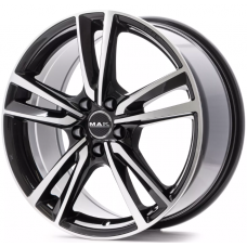Mak Emblema 6,5x16 4x108 ET25 DIA65,1 (black mirror)