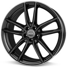 Mak Evo 8x18 5x112 ET33 DIA66,6 (gloss black mirror ring)