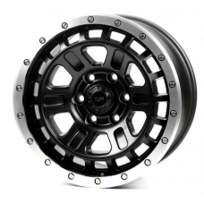 Flow Forming FF234 9x18 6x139,7 ET18 DIA106,1 (satin black lip polished)