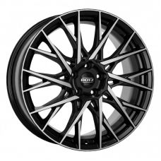 DOTZ FUJI DARK - Schwarz Frontpoliert R19 W8 PCD5x114.3 ET40 DIA71.6