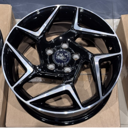 Ford (FD5332-5) gloss black machined face
