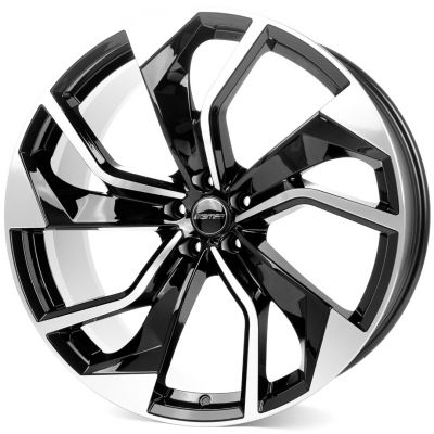 Диски GMP ITALIA REBEL Black Diamond R22 W9.5 PCD5x130 ET60 DIA71.6