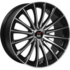 24H DU MANS GP1 Satin Black Machined Face R18 W8 PCD5x100 ET35 DIA67.1
