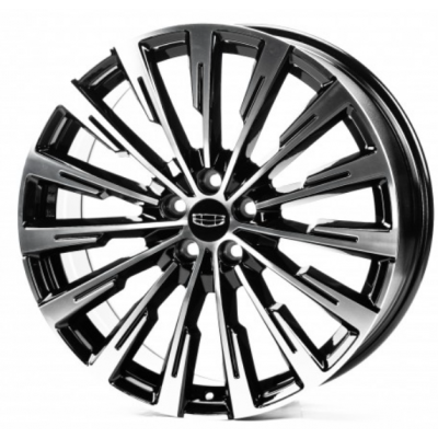 Диски Replica Geely (3360) 8x20 5x108 ET52 DIA63,4 (black machined face)