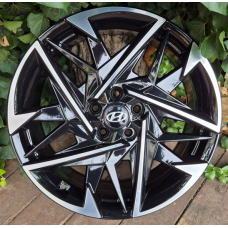 Replica Hyundai (HND0296) 8x19 5x114,3 ET49 DIA67,1 (gloss black machined face)