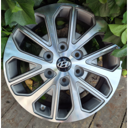 Hyundai (HND6128) gun metal machined face