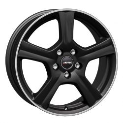 Ionik matt black polished