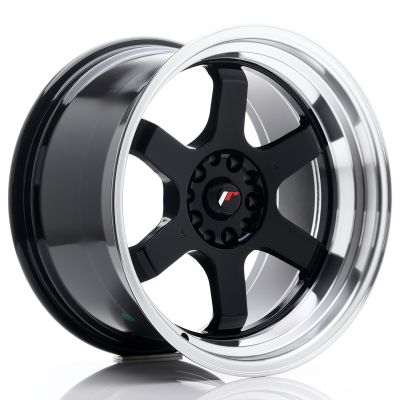 Диски JAPAN RACING JR12 Glossy Black R15 W8.5 PCD4x100/114.3 ET13 DIA73.1