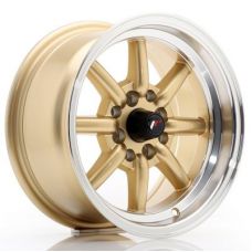 JAPAN RACING JR19 Gold R15 W8 PCD4x100/114.3 ET0 DIA73.1